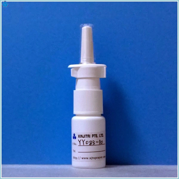 20mm Crimp on Nasal Spray Pump Nose Sprayer Pharmaceutical Packaging for OTC 100mcg Metered Dosage