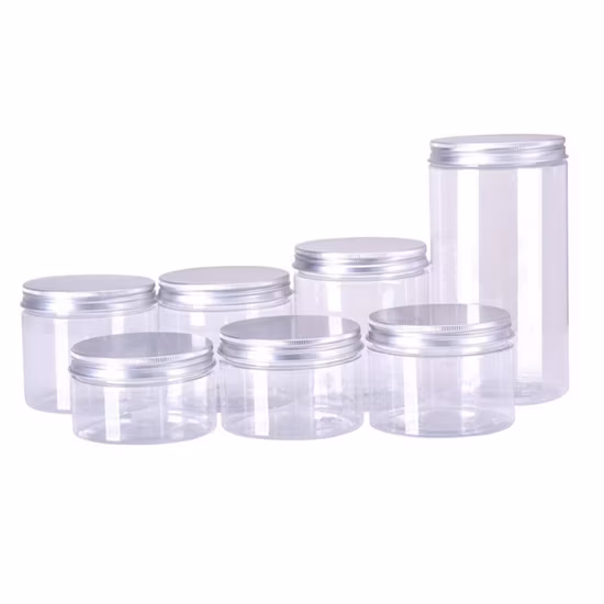 Envase farmacéutico de plástico para mascotas, cuidado saludable de mascotas, contenedor empacador de pastillas con tapa de plástico