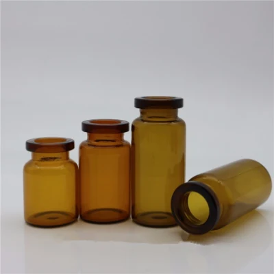 Frasco de botella de vidrio de inyección pequeña farmacéutica de 2ml 5ml 7ml 10ml