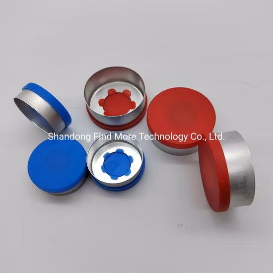 Tapas de viales arrancables de plástico y aluminio de 13 mm, 20 mm, 26 mm, 28 mm y 32 mm