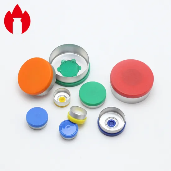 13 mm 15 mm 20 mm 28 mm 32 mm Tapa abatible de plástico de aluminio farmacéutico para vial de inyección